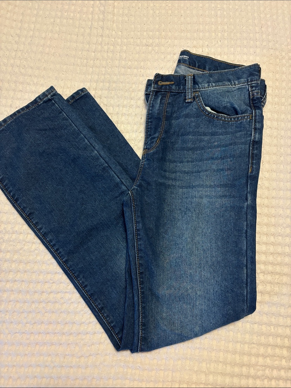 Old navy boys size 14 Classic Blue Jeans - Comfortable Everyday Denim.